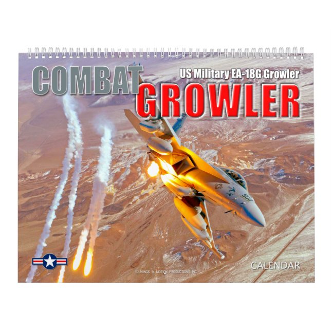 COMBAT GROWLER - EA-18G Growler Kalender (Omslag)