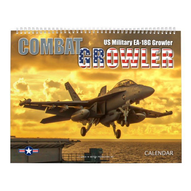 COMBAT GROWLER - EA-18G Growler Kalender (Omslag)