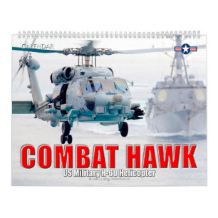 COMBAT HAWK - US Milit H-60 Helicopter Kalender