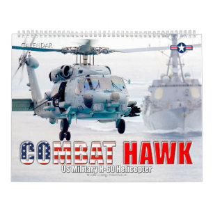 COMBAT HAWK - US Milit H-60 Helicopter Kalender