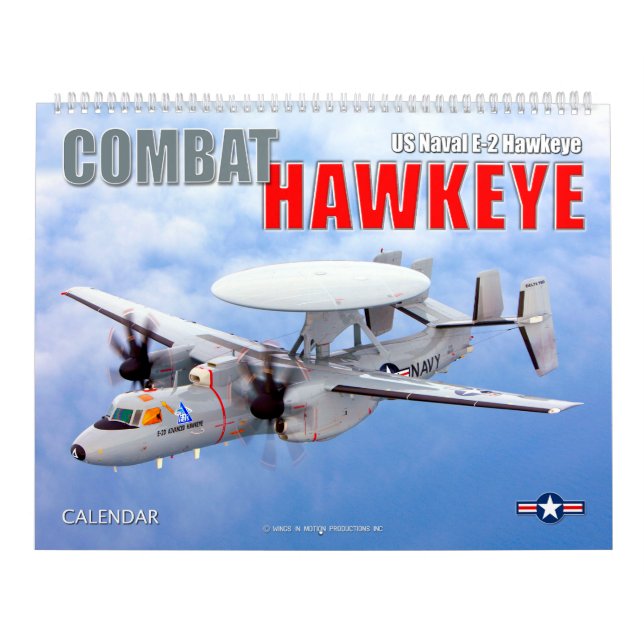 COMBAT HAWKEYE - US Naval E-2 Hawkeye Kalender (Omslag)