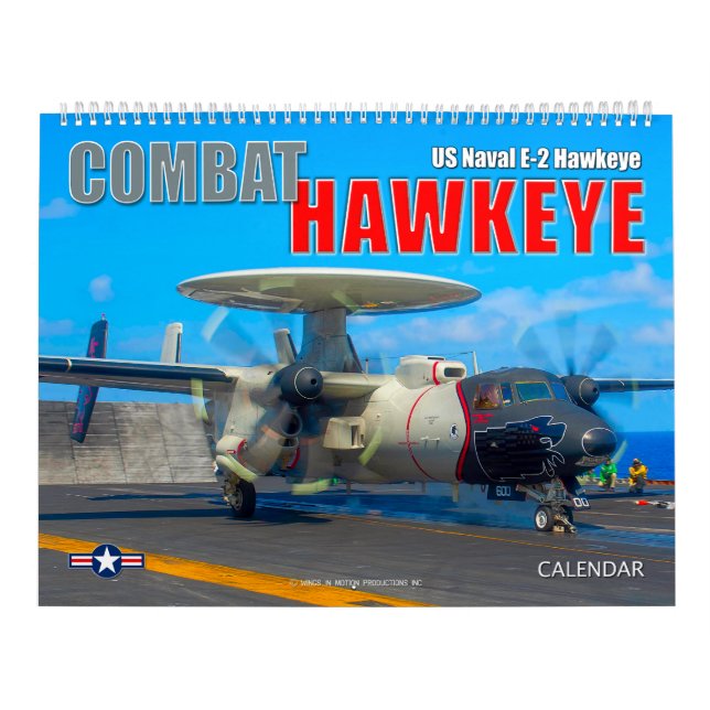 COMBAT HAWKEYE - US Naval E-2 Hawkeye Kalender (Omslag)