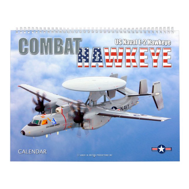 COMBAT HAWKEYE - US Naval E-2 Hawkeye Kalender (Omslag)