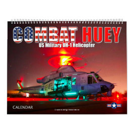 COMBAT HUEY - UH-1 Helicopter Kalender