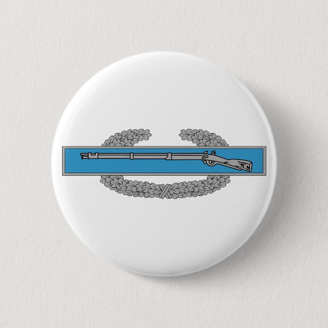 Combat Infantryman Badge CIB Arméveteran Knapp (Framsida)