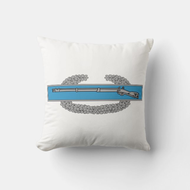 Combat Infantryman Badge CIB Arméveteran Kudde (Framsida)
