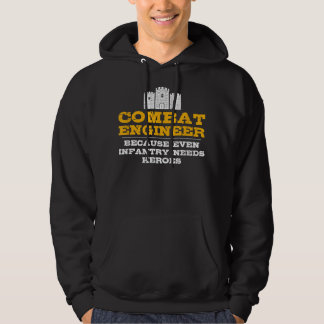 Combat Ingenjör - Ingenjör Gifts - Arméingenjörsko Hoodie