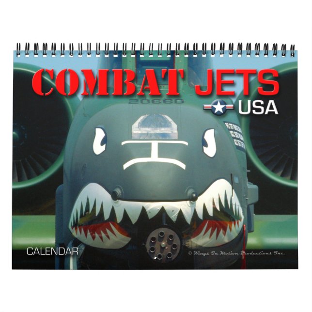 Combat Jet USA Calendar Kalender (Omslag)