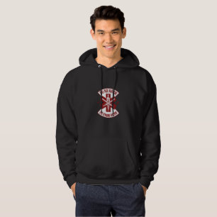 Combat Medic Gör Ingen Skada Svart Hoodie för Vete