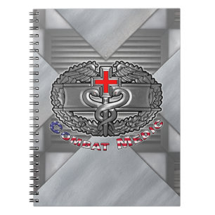 Combat Medic-utmärkelse Anteckningsbok