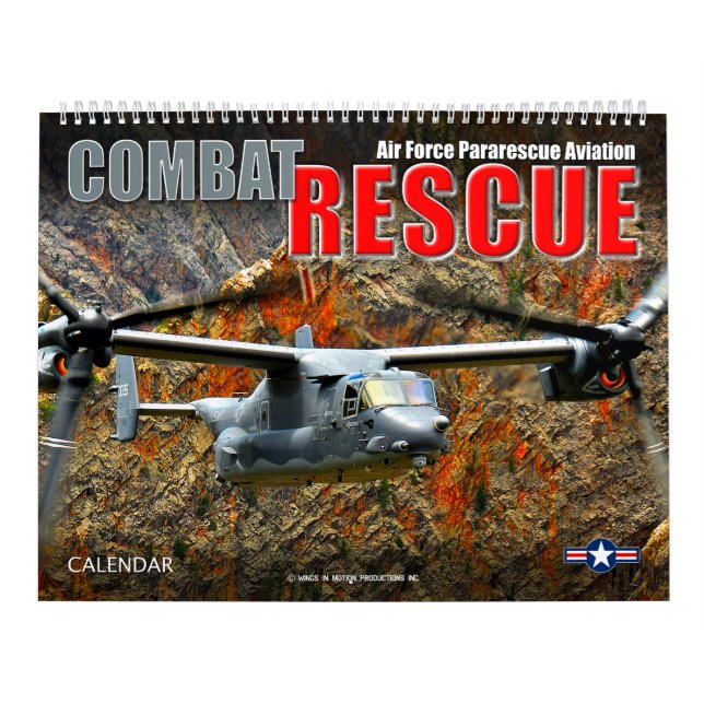 COMBAT-RÄDDING - Pararescue Aviation Kalender (Omslag)