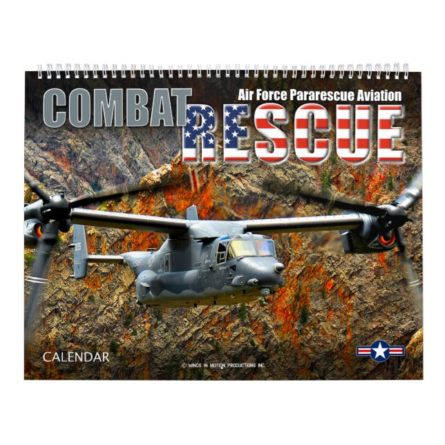 COMBAT-RÄDDING - Pararescue Aviation Kalender (Omslag)