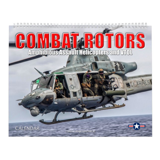 COMBAT ROTORS - Amphibious Assault Rotorcraft Kalender (Omslag)
