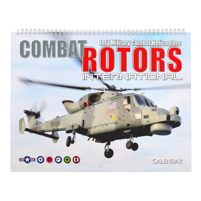 COMBAT ROTORS INTERNATIONELL KALENDER (Omslag)