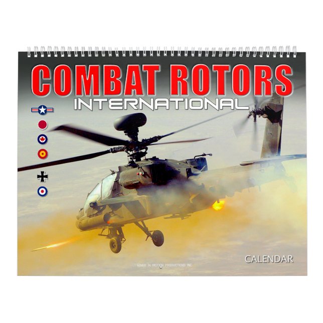 COMBAT ROTORS INTERNATIONELL KALENDER (Omslag)