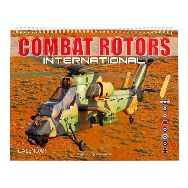 COMBAT ROTORS INTERNATIONELL KALENDER (Omslag)