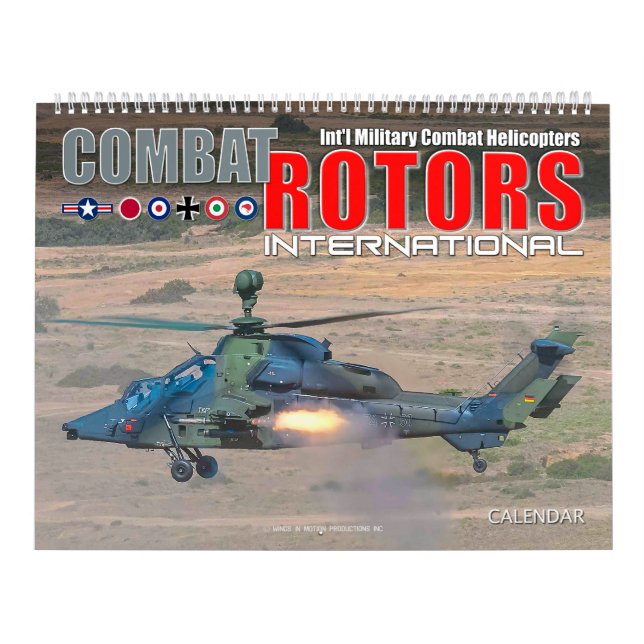 COMBAT ROTORS INTERNATIONELL KALENDER (Omslag)