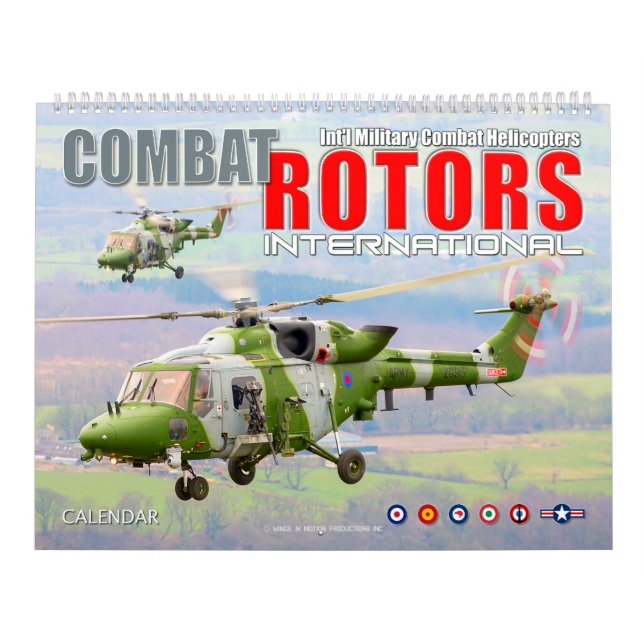 COMBAT ROTORS INTERNATIONELL KALENDER (Omslag)