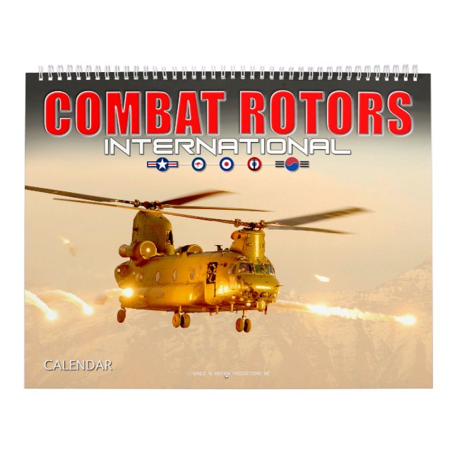 COMBAT ROTORS INTERNATIONELL KALENDER (Omslag)