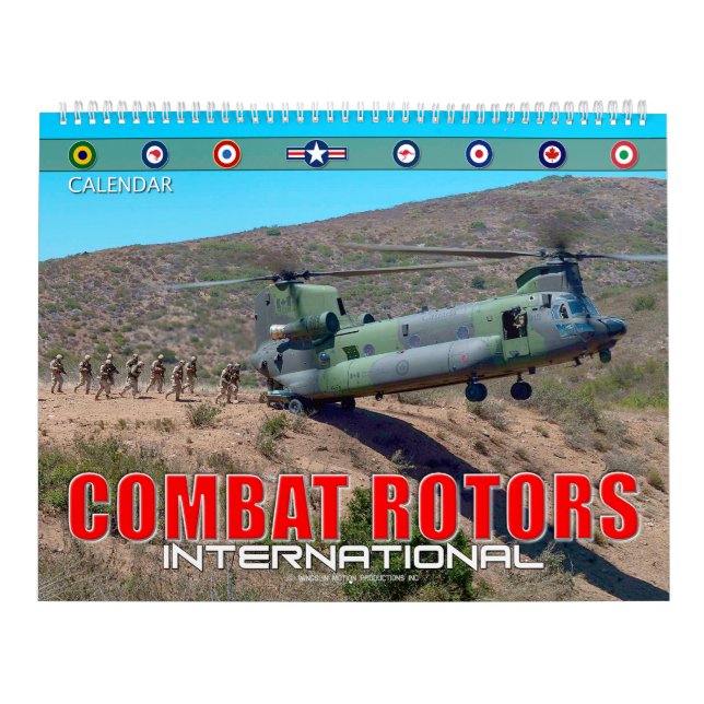 COMBAT ROTORS INTERNATIONELL KALENDER (Omslag)