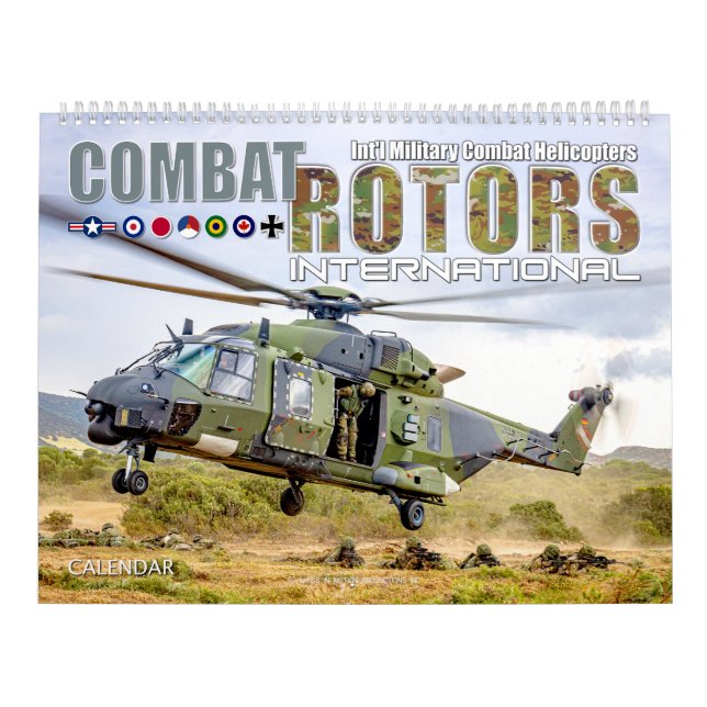 COMBAT ROTORS INTERNATIONELL KALENDER (Omslag)