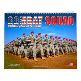 COMBAT SQUAD - amerikansk militär stridspersonal Kalender