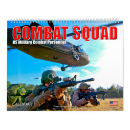 COMBAT SQUAD - amerikansk militär stridspersonal Kalender