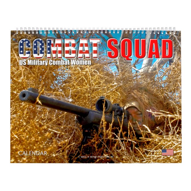 COMBAT SQUAD - US Military Combat Women Kalender (Omslag)