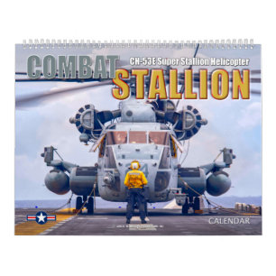 COMBAT STALLION - CH-53E Toppen Stallion Kalender