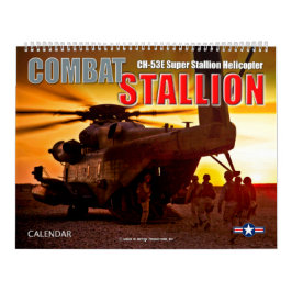 COMBAT STALLION - CH-53E Toppen Stallion Kalender