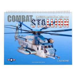 COMBAT STALLION - CH-53E Toppen Stallion Kalender
