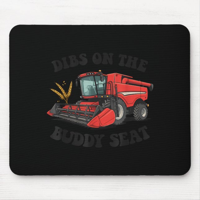 Combine Harvester Dibs On The Buddy Seat Kids Todd Musmatta (Framsidan)