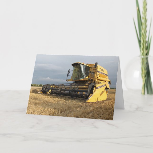 Combine Harvester Kort (Framsida)