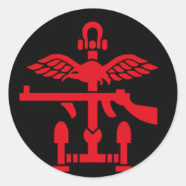 Combined Operations Runt Klistermärke