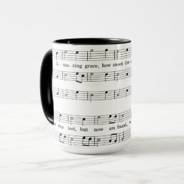 Combo beställnings- musikmugg för kaffe 15oz vid mugg