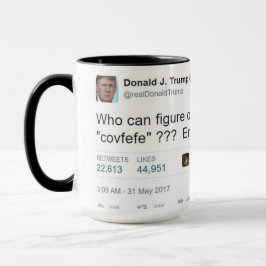COMBO KAFFEMUGG för COVFEFE 15OZ VID ZAZZ_IT