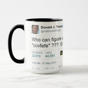 COMBO KAFFEMUGG för COVFEFE 15OZ VID ZAZZ_IT