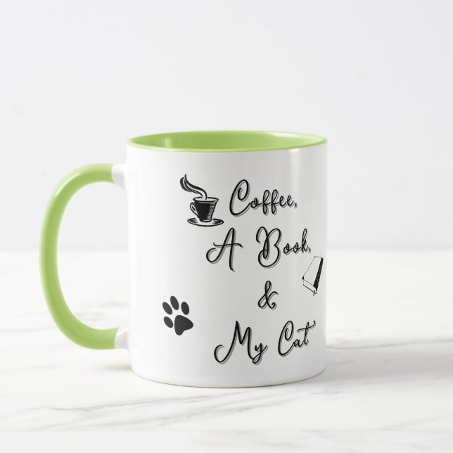 Combo Mug 11 oz (light green) Mugg (Vänster)