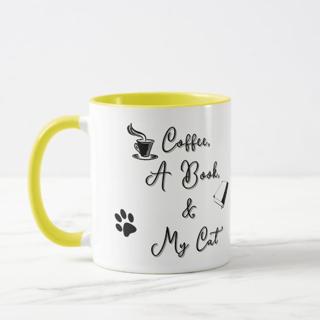 Combo Mug 11 oz (yellow) Mugg (Vänster)