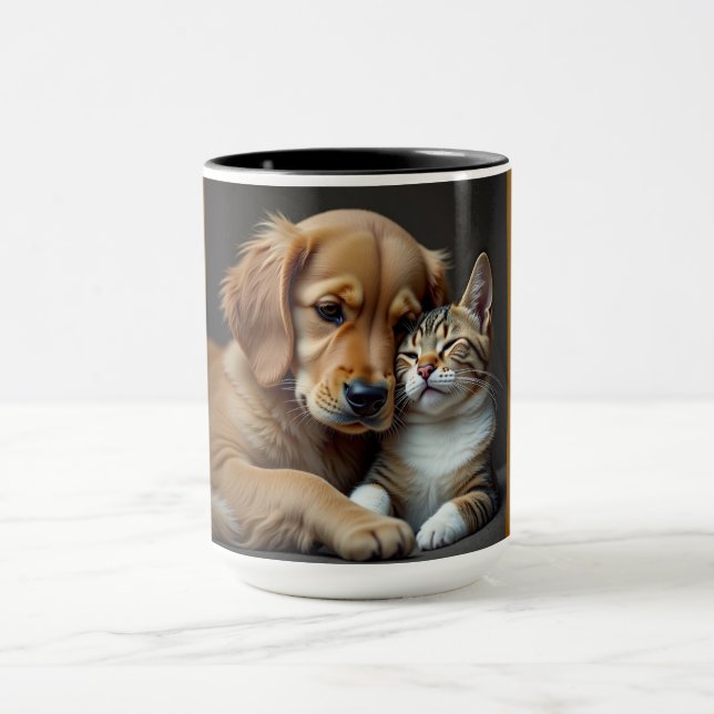 Combo Mug 15 oz Mugg (Center)