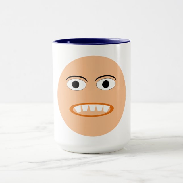 Combo mug bleu marine  HUMOUR  Mugg (Center)