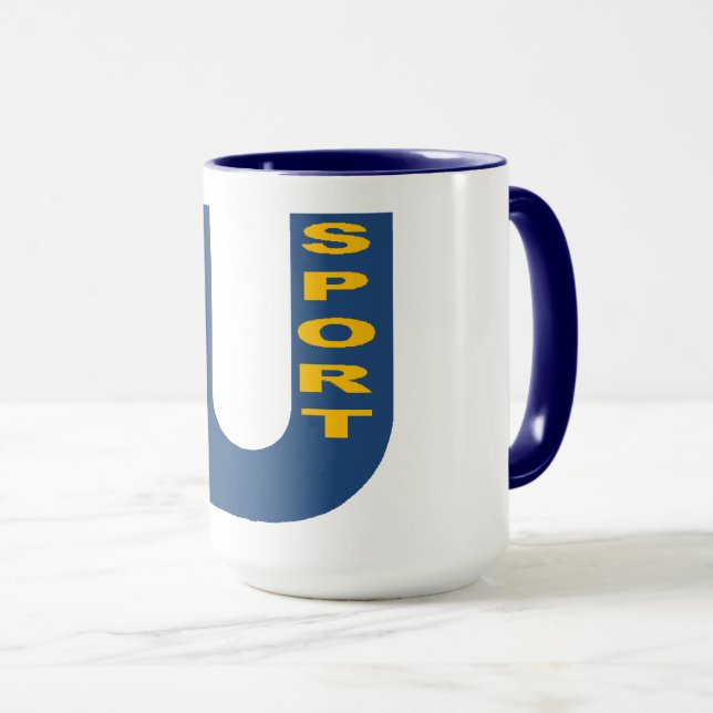Combo Mug bleu marine  UE SPORT Mugg (Framsida höger)