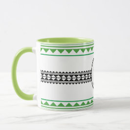 Combo mug Tribal cagou Style vert Mugg