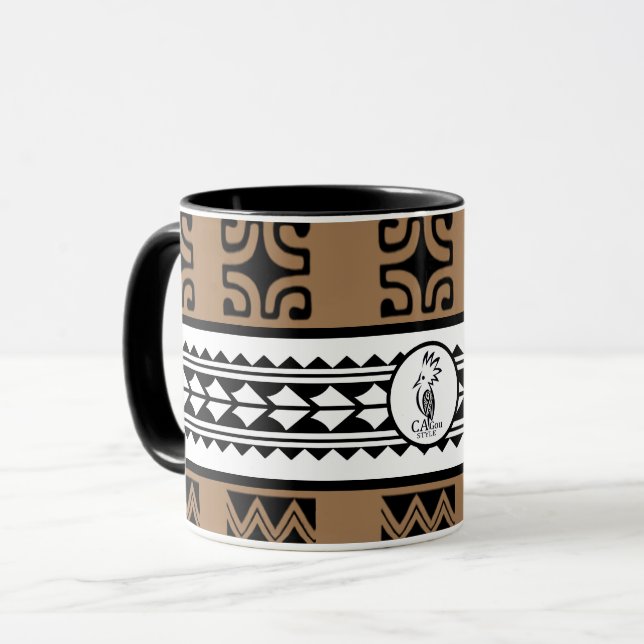 Combo mug Tribal Ethnic Mugg (Framsida vänster)