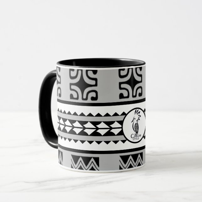Combo mug Tribal Ethnic Mugg (Framsida vänster)
