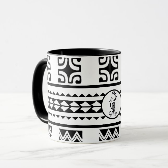 Combo mug Tribal Ethnic Mugg (Framsida vänster)
