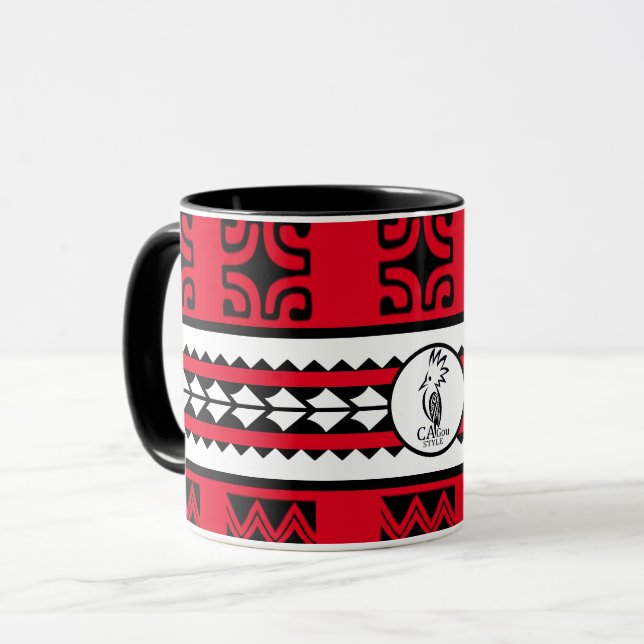 Combo mug Tribal Ethnic Mugg (Framsida vänster)
