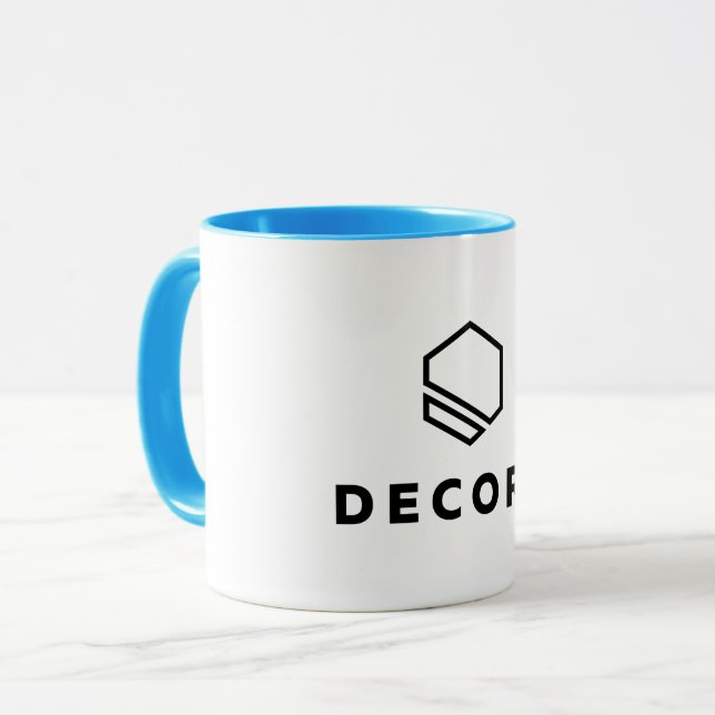 Combo Mugg - 11 oz, blå (Framsida vänster)