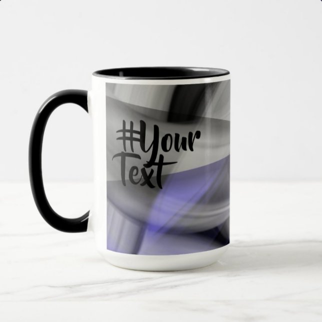 Combo Mugg Abstrakt Home Trend Lavender Violet (Skapare uppladdad)