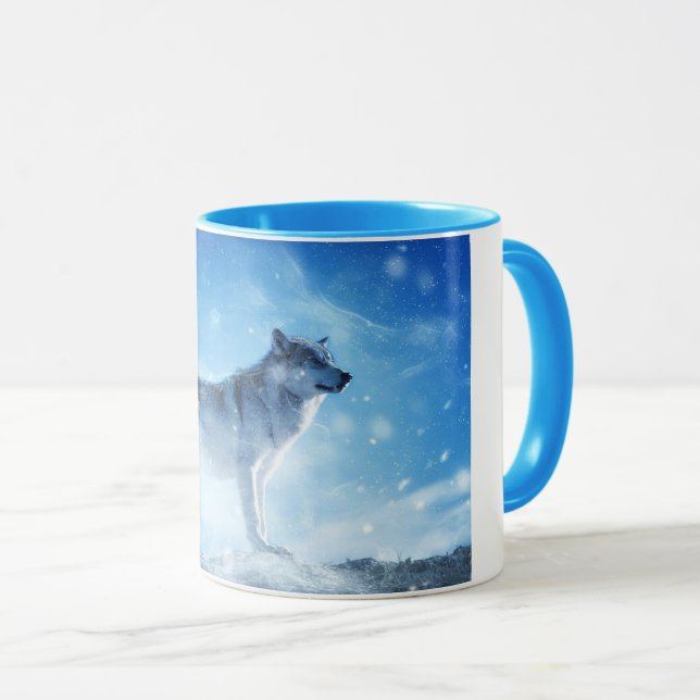 Combo mugg för blåttsnövarg (Framsida höger)